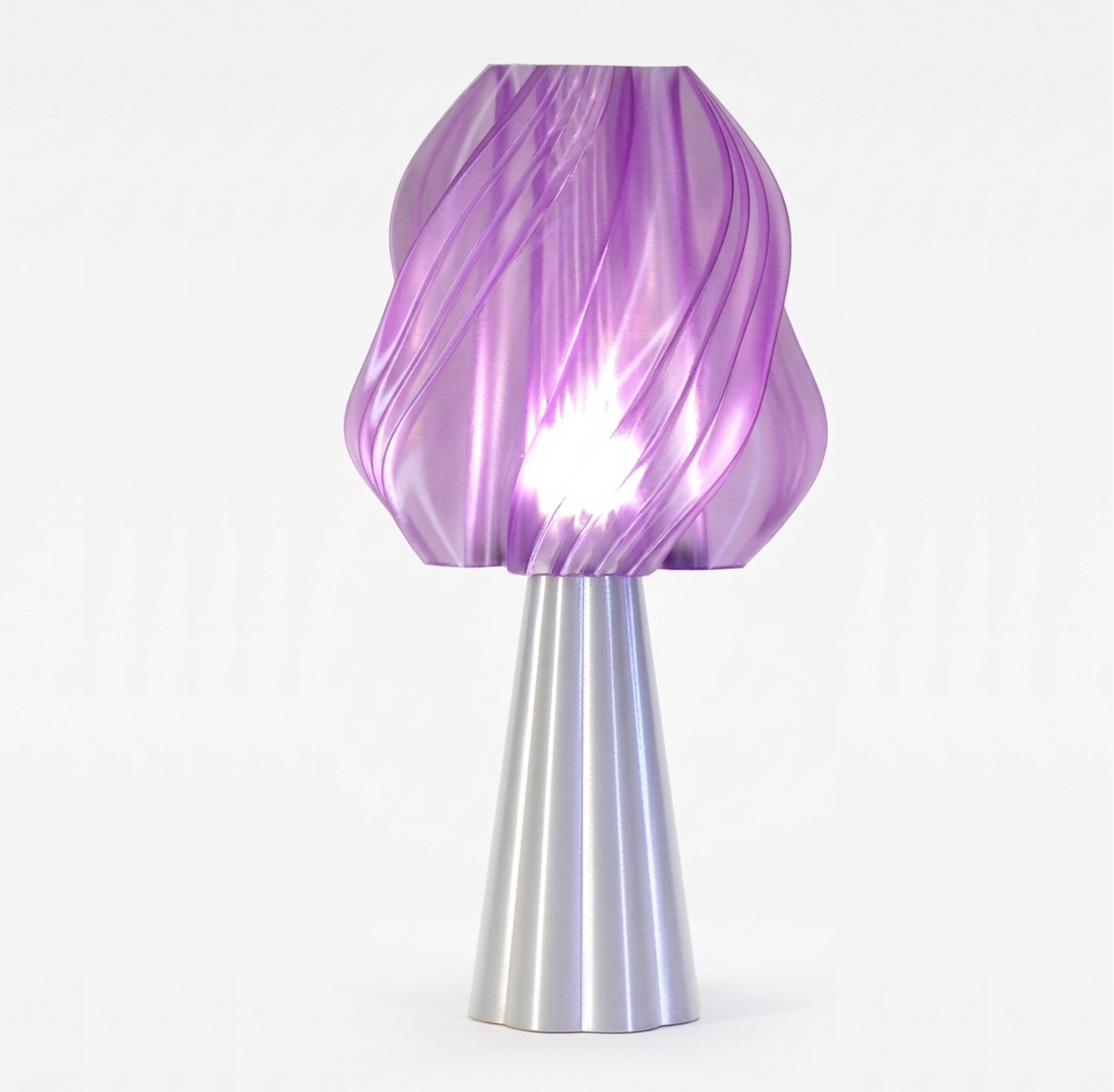 Vortex Lamp, Icy Lilac